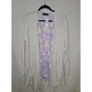 Lane Bryant Blouse and Long Sleeve Women's  Open Front Cover Up